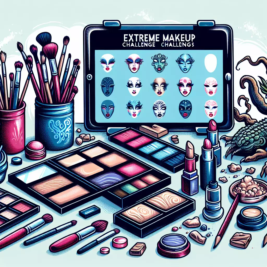 Tantangan Makeup Ekstrem yang Harus Dicoba!